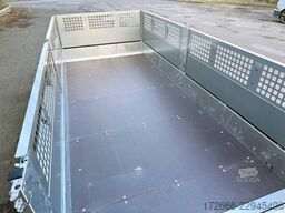 Brian James Trailers GENERAL PLANT 551-4018-35-3-12 | TRIDEM | SCHWERLASTRAMPE 400X180X96CM 3500KG BAUMASCHINENANHÄNGER | SCHWARZ | BORDWANDAUFSATZ