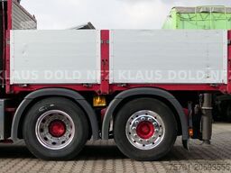 SCANIA R500 Pritsche Kran Palfinger Lift-/Lenkachse Eu5