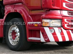 SCANIA R500 Pritsche Kran Palfinger Lift-/Lenkachse Eu5