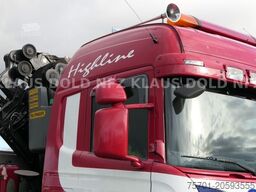 SCANIA R500 Pritsche Kran Palfinger Lift-/Lenkachse Eu5