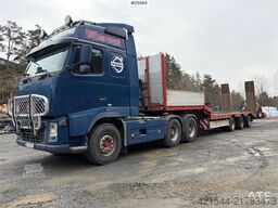 Volvo FH16 540 truck m/ 2006 Damm machine trailer