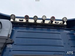 Volvo FH16 540 truck m/ 2006 Damm machine trailer