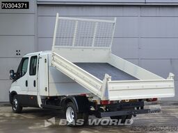 Iveco Daily 35C14 Dubbel Cabine Open Laadbak met Kist...