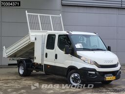 Iveco Daily 35C14 Dubbel Cabine Open Laadbak met Kist...