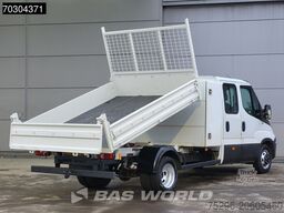 Iveco Daily 35C14 Dubbel Cabine Open Laadbak met Kist...