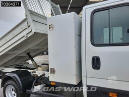 Iveco Daily 35C14 Dubbel Cabine Open Laadbak met Kist...