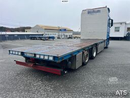 Mercedes-Benz Actros 6x2 flatbed truck w/ 2012 konar 2 axle flat