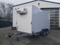 trailershop großer Kühlkoffer 230 Volt Govi Aggregat Pluskühler für Lebensmittel verfügbar