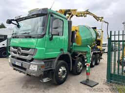 Mercedes-Benz ACTROS 3241 8x4 PUMI PM M 21-3 (21m) Putzmeiste...