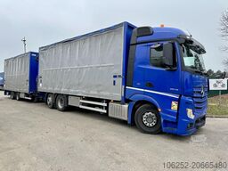 Mercedes-Benz Actros 2645 6x2 105m³ JUMBO + RETARDER + KRAN P...