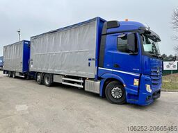 Mercedes-Benz Actros 2645 6x2 105m³ JUMBO + RETARDER + CRANE ...