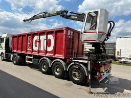 LAG 3-AXLES ALU BOX + CRANE JONSORED 1090 DT-CORTO ...