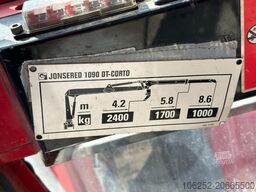 LAG 3-AXLES ALU BOX + CRANE JONSORED 1090 DT-CORTO ...