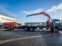 VOLVO FM 300-6x2+FASSI 19t/m + 2EXT
