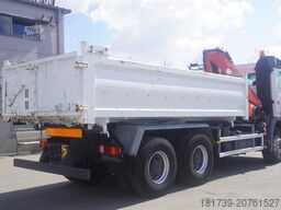 Mercedes-Benz Actros 2641 6×4 E5 / Crane / Dumper
