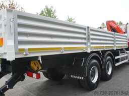 Renault K380 6x4 / FASSI F175 crane 7.85 t