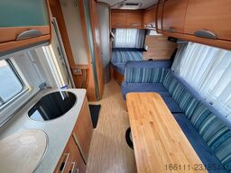 HYMER/ERIBA T 578 SL - Festbett - Sat/TV - Solar - 2 x Klima