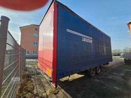 SCANIA G410 Volumen, Edscha, Hubdach+Tandemhänger