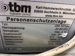 TBM Personenschutzanlage GM-107cpu