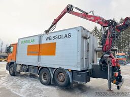 MERCEDES-BENZ Actros 2541 6X2 Glas/Schrott Transporter Kran