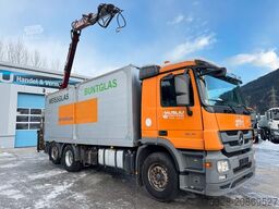 MERCEDES-BENZ Actros 2541 6X2 Glas/Schrott Transporter Kran