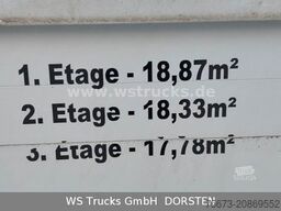  KABA 3 Stock  Hubdach Viehanhänger