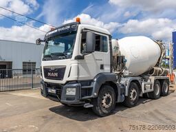 MAN TGS 32.360 BB+STETTER 9m3