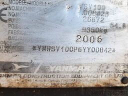 Yanmar SV 100 Bagger Deutsche Maschine 1-Hand