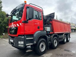 MAN TGS 35.440 8x4*blatt* FLIEGL*Asphaltschieber*Sc...