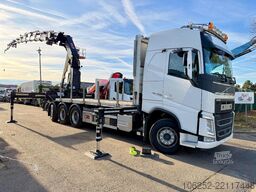 Volvo FH 420 8x4 TRIDEM PRITSCHE + 31m! KRAN HIAB 858...
