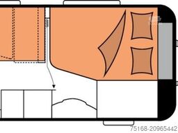 HOBBY De Luxe 400 SFe Modell 2026 / 1500 kg