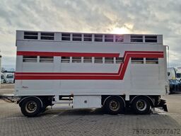 Samro 3 axle - 2 deck livestock - Lifting roof - Regn...