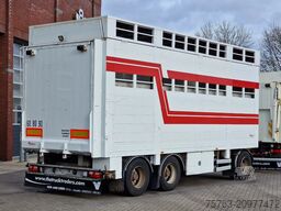 Samro 3 axle - 2 deck livestock - Lifting roof - Regn...