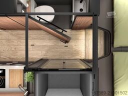 NIESMANN+BISCHOFF Arto 84, Gas-/Festtank,Sat,Autark,Eifelgrau,AHK