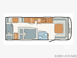 DETHLEFFS Beduin Scandinavia 650, Markise, Truma Mover