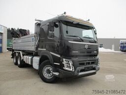 VOLVO FMX 460,Blatt-Blatt,Kran HIAB X188 HIDUO-5, Funk