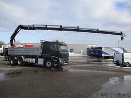 VOLVO FMX 460,Blatt-Blatt,Kran HIAB X188 HIDUO-5, Funk