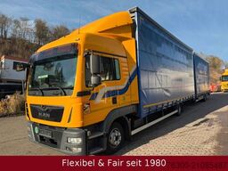 MAN 12.220 Hochdach 7,75+7,75m=120m³+H&W Anhänge