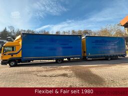 MAN 12.220 Hochdach 7,75+7,75m=120m³+H&W Anhänge