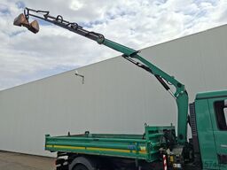 MAN TGL 8.220 4x2 Meiller Kipper Kran Greifer Funk