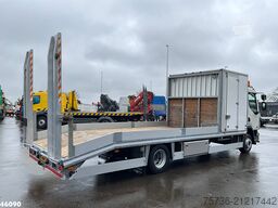 DAF FA 45 LF 210 Autotransporter met oprijrampen