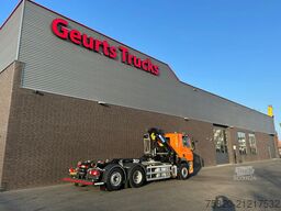 DAF CF 450 6X4H-4 BL  + HYVA HAAKARMSYSTEEM + HMF 1...