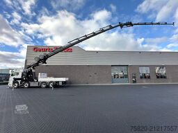 MAN TGS 35.520 OPEN LAADBAK MET EFFER iQ.1400 HP-9 ...