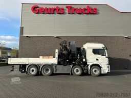 MAN TGS 35.520 OPEN LAADBAK MET EFFER iQ.1400 HP-9 ...