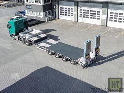 MAX Trailer 4-Achs-Tele-Semi-Rampen-nachlaufgelenkt