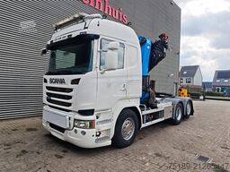 Scania R490 6x2 HMF 4020-K8 Winch
