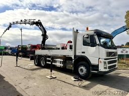 Volvo FM 300 6x4 + (25.8m!) PRITSCHE + KRAN HIAB 245 ...