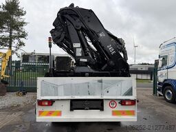 Volvo FM 300 6x4 + (25.8m!) PRITSCHE + KRAN HIAB 245 ...