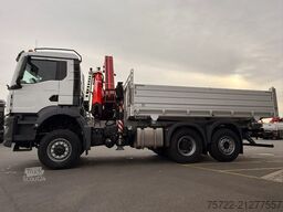 MAN TGS 28.480 6x4-4 Krankipper Fassi F195A.2.24