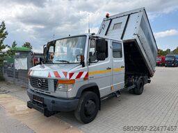MERCEDES-BENZ Vario 816 D DoKa/Kipper/6-Sitze/2xAHK/Diff/EU5